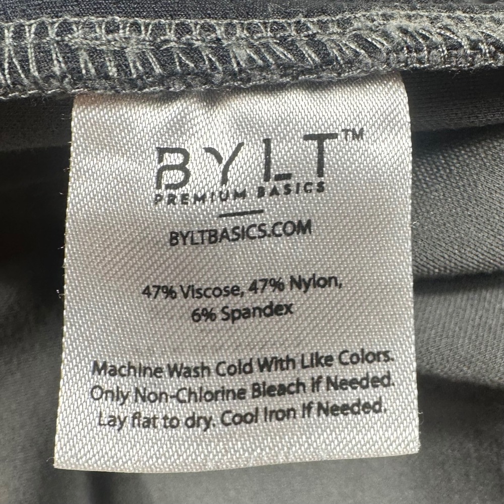 BYLT Everyday Pant 2.0 Mens 32x29 Slim Fit Performance Stretch Gray - Picture 6 of 10
